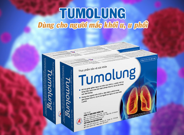 Thực phẩm bảo vệ sức khỏe Tumolung hỗ trợ cải thiện ung thư phổi